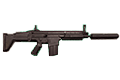 Clearance!! Dboy FN SCAR-H Full Metal (Black) /w SPR Suppressor