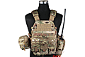 EMERSON LBT6094A style Plate Carrier w 3 pouches (Mulitcam 500D)