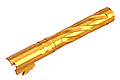 Tornado 5'' Aluminum Outer Barrel For TM Hi-Capa (Gloss Gold)