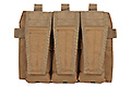HRG Triple Mag Pouch Front Flap for AVS/JPC 2.0 Tan