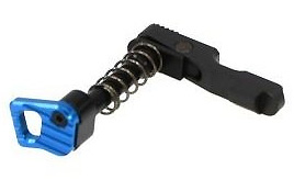 AD Custom CNC ambidextrous Mag Release (Anodized, Blue)