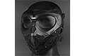 Matrix Metal Skull Mask (BK)