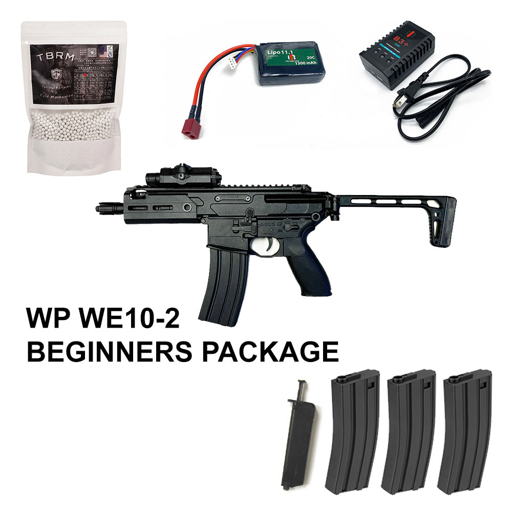 Beginners Bundle KILO - Well Pro WE10-2 RATTLER 7" SBR AEG - 30 rps ETU
