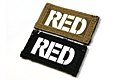 IR Red Double Side Patch