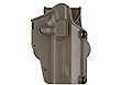 Amomax Per-Fit Holster (Fits over 80 handguns, BK, Right-hand, DE)