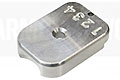 AW Custom™ HX/Hicapa CNC Aluminum Baseplate (Silver)