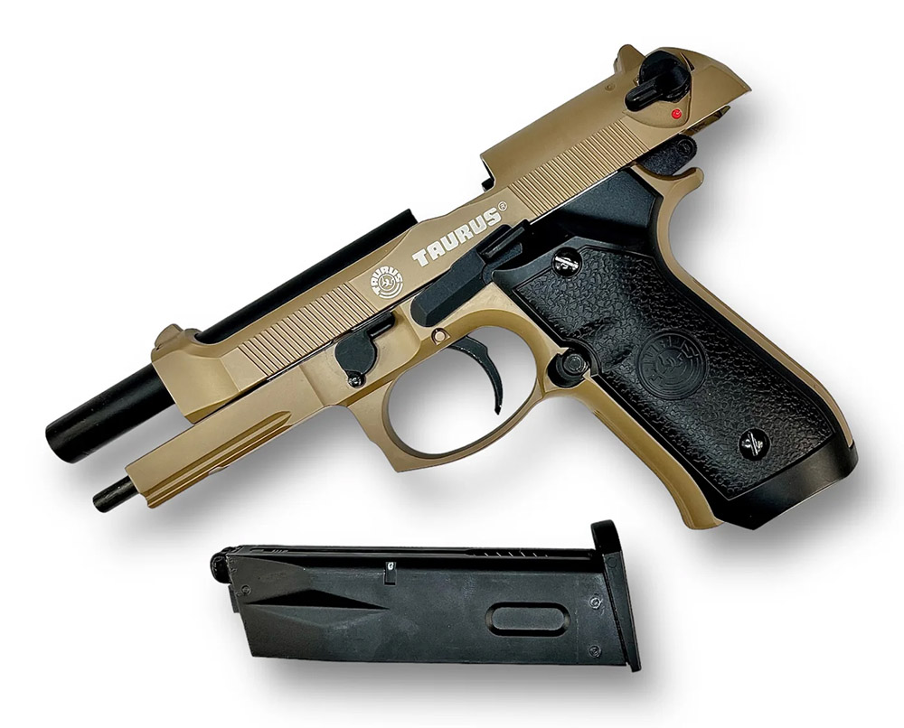 Double Bell Full Metal Taurus M92 GBB Pistol (Tan)