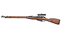 <b>Pre-order:</b>Double Bell Mosin Nagant M1891/30 Shell Ejection Real Wood Sniper Rifle W/ Scope (Save $20, ETA June, 2025, )