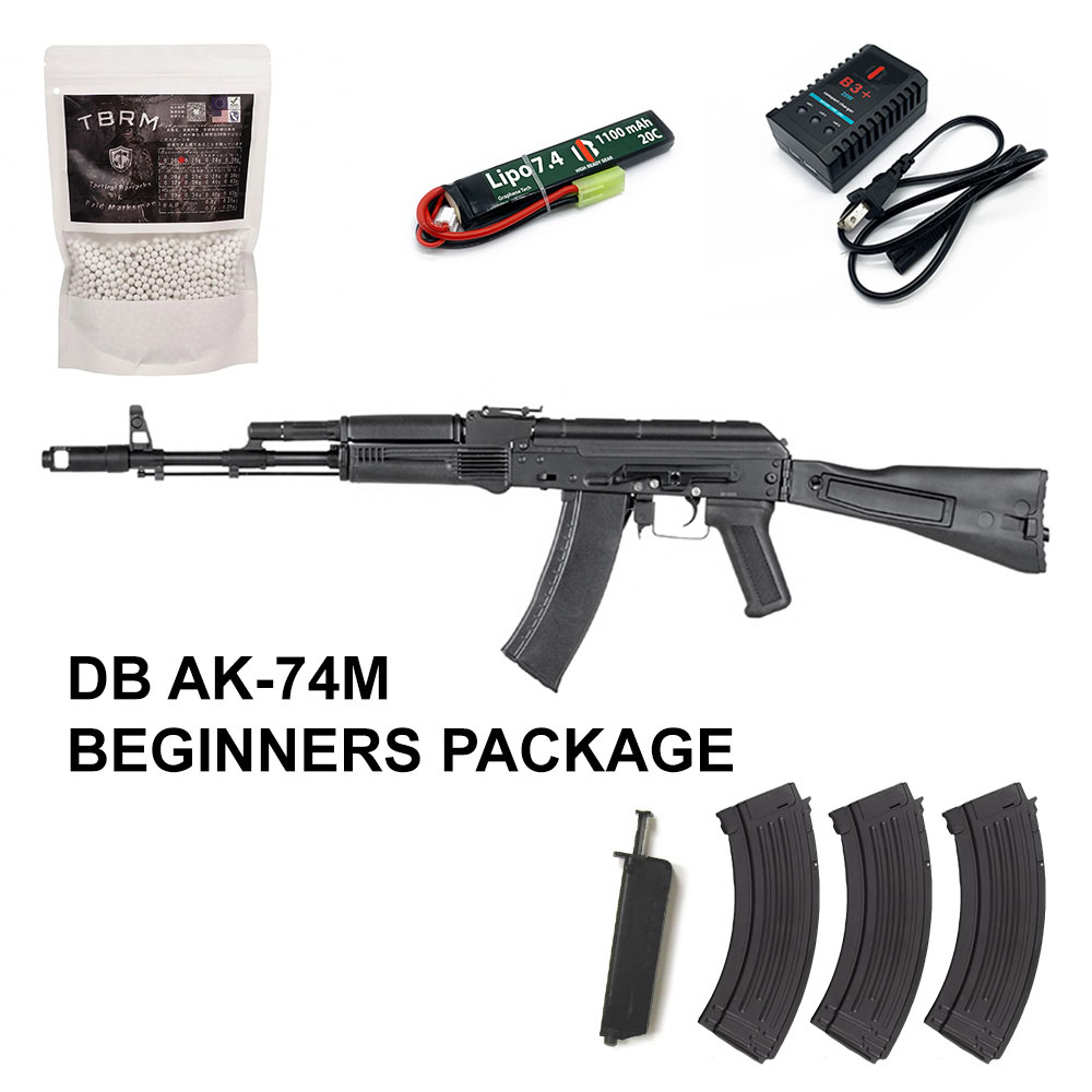 Beginners Bundle ECHO - Double Bell AK74M AEG - FULL STEEL METAL