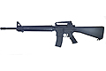 AD Custom Canadian Force C7A1 Electric Blow Back M4 AEG - BK