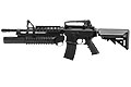 E&C M4A1 W/ M203 AEG (AD Custom Colt Licensed Edition, ETU Ver.)