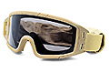 HRG Bravo Tactical Goggle (ANSI Z87.1 Rated, Tan)