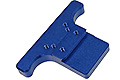 KJ Works Rear Sight Plate for CZ SP-01 Shadow (Blue)
