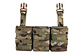 HRG Tactical Triple Mag Pouch - Multicam