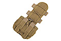 HRG Helmet Battery Pouch Tan