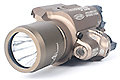 SF X400 Tactical LED Pistol Light w/ Red Laser DE