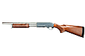S&T M870 Full Metal Spring Shotgun (Police Version, Silver)