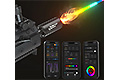 Eshooter Flare M BT Tracer/chrnograph Unit (RGB Rainbow color, Bluetooth Ver.)