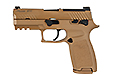 Sig Sauer Licensed M18 Gas Blowback Airsoft Pistol by VFC - Tan