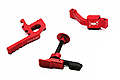 Crusader Airsoft AR Tactical RED Parts Set