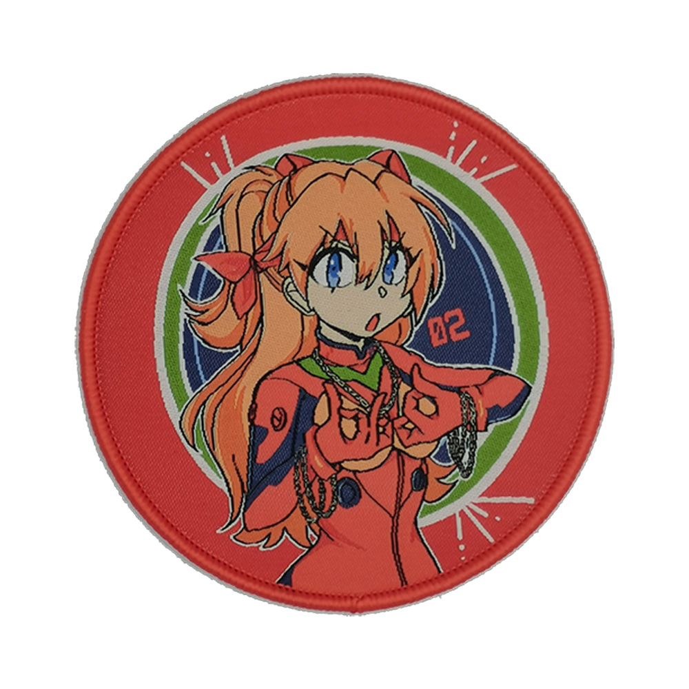 Evangelion Patch (Asuka Red)
