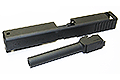 Guns Modify CNC Aluminum G17 Slide (Full marking, BK)