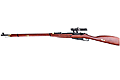 PPS Mosin-Nagant Gas Sniper Rifile (Real Wood With Scope)