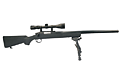 Snow Wolf VSR-10 Metal Barrel Sniper w/ Scope and bipod(SW-10B++
